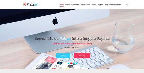 Anteprima template aaban