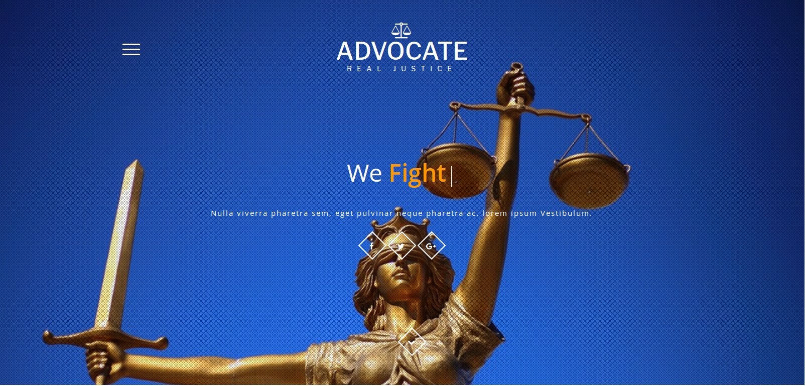 Anteprima template advocate