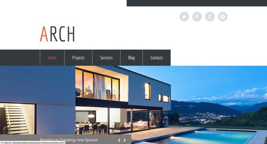 Anteprima template architecture