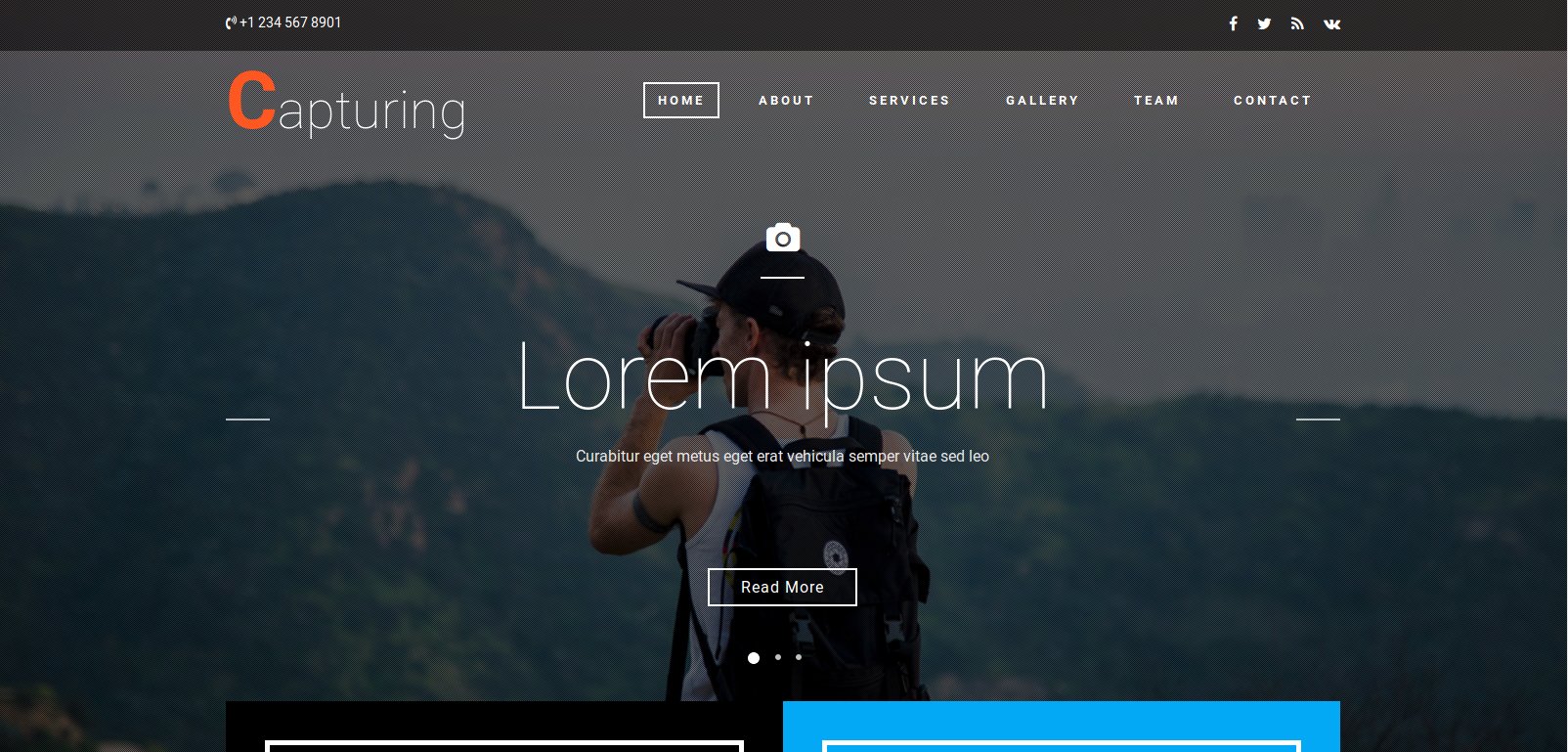 Anteprima template capturing-photo