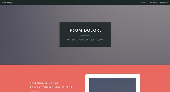 Anteprima template catalyst_red