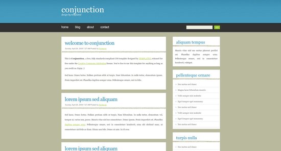 Anteprima template conjuction