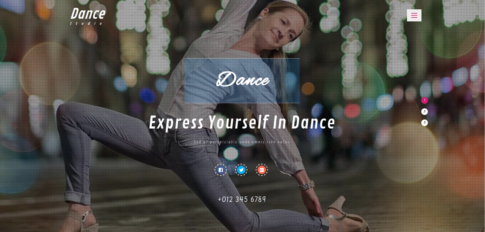 Anteprima template dance-entertainment