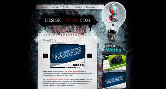 Anteprima template design_st