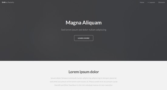 Anteprima template drift_red