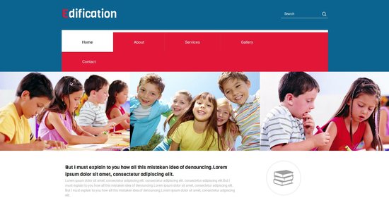 Anteprima template edification