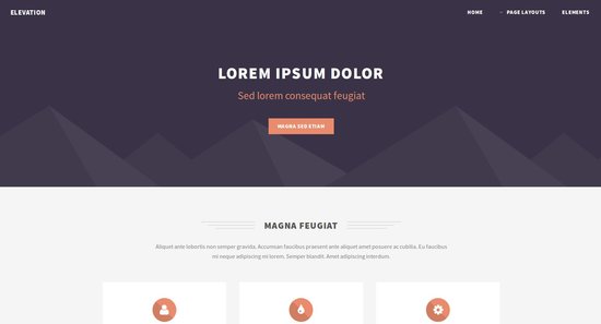 Anteprima template elevation_orange