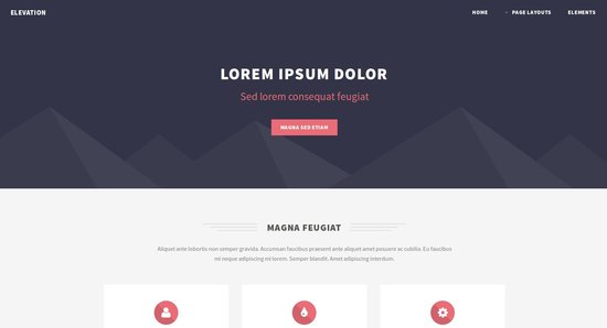 Anteprima template elevation_red