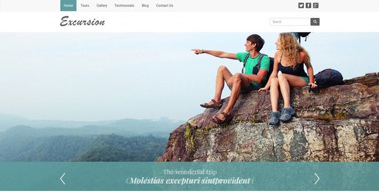 Anteprima template excursion