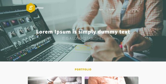 Anteprima template express