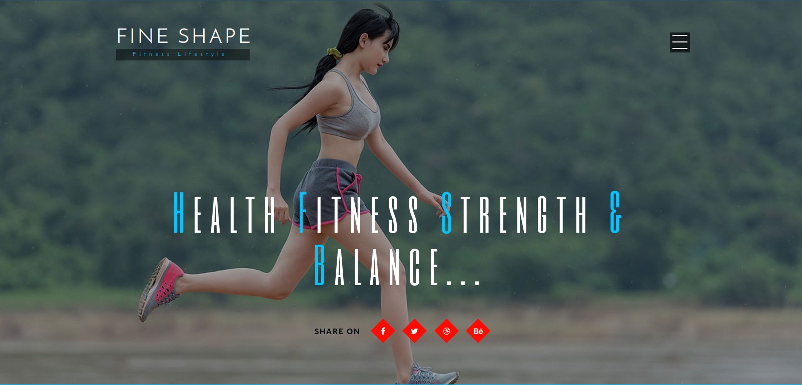 Anteprima template fine-shape