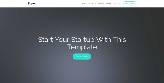 Anteprima template flew