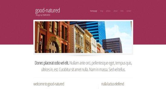 Anteprima template goodnatured