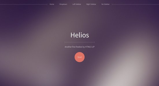 Anteprima template helios