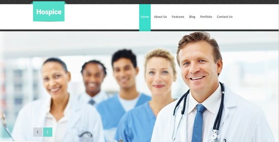 Anteprima template hospice