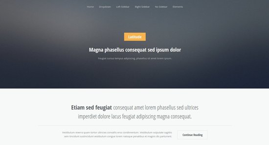 Anteprima template latitude_yellow