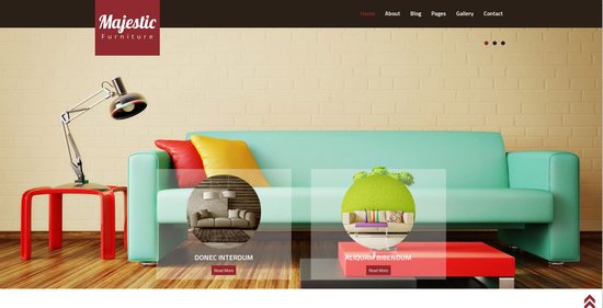 Anteprima template majestic