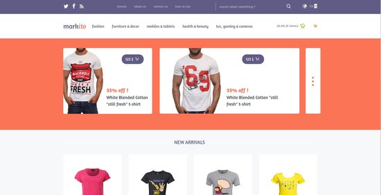 Anteprima template markito