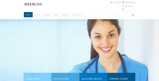 Anteprima template medicus