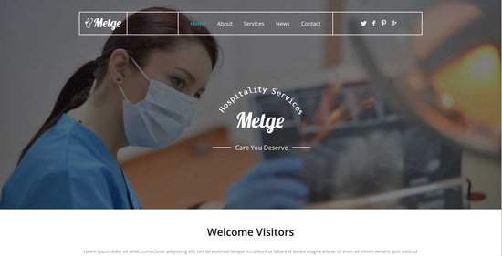 Anteprima template metge