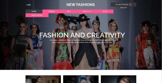 Anteprima template new_fashion
