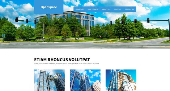 Anteprima template openspace