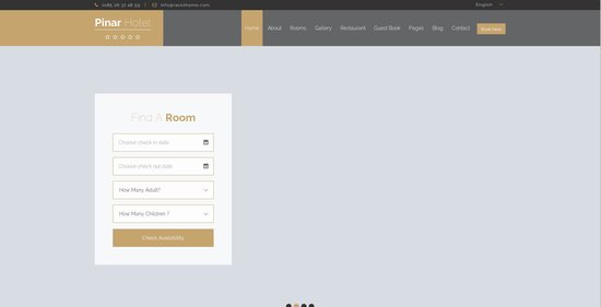Anteprima template pinar
