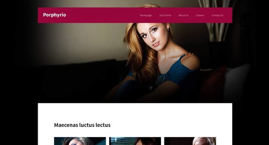 Anteprima template porphyrio