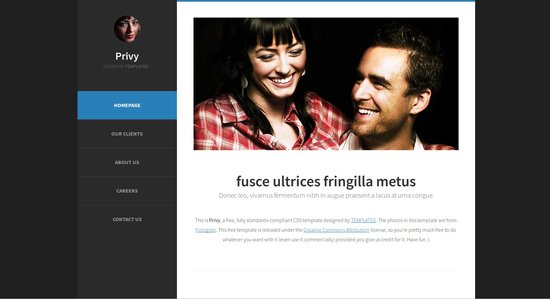 Anteprima template privy