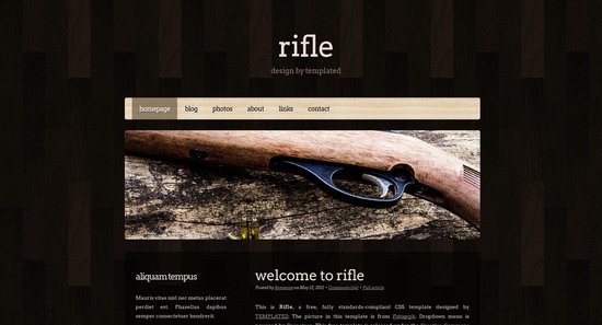 Anteprima template rifle