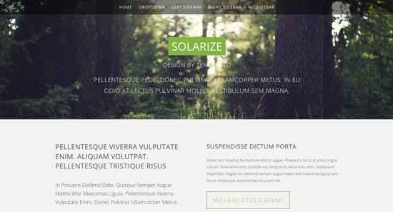 Anteprima template solarize