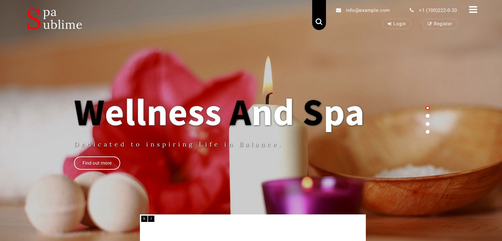 Anteprima template spa-sublime-beauty