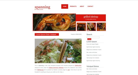 Anteprima template spanning