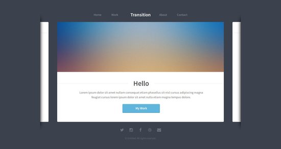 Anteprima template transition