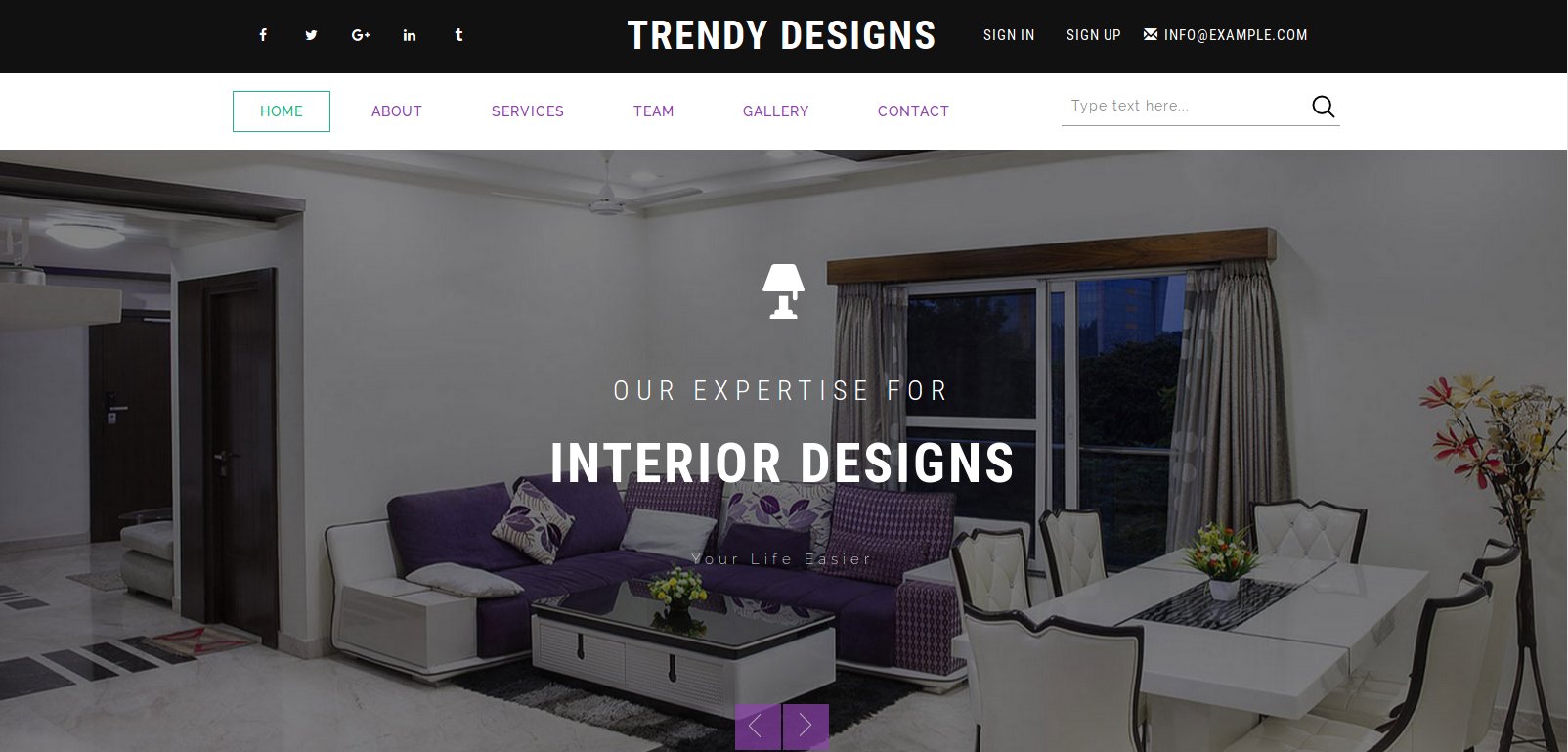 Anteprima template trendy-designs