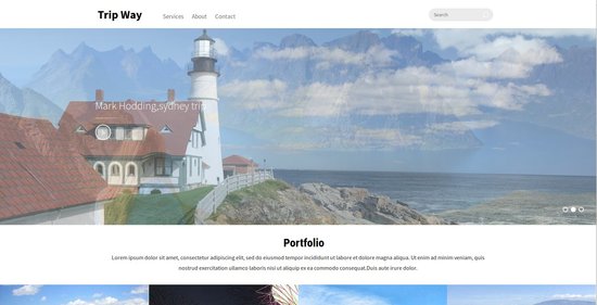 Anteprima template trip_way