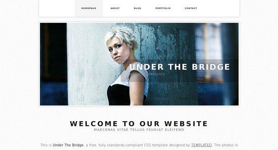 Anteprima template underthebridge