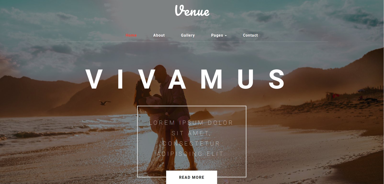 Anteprima template venue-wedding