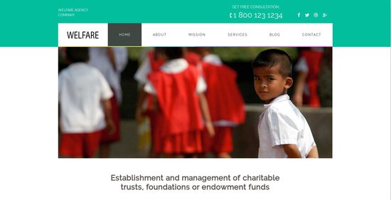 Anteprima template welfare