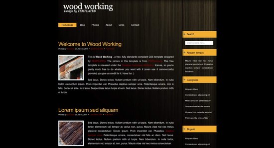Anteprima template woodworking